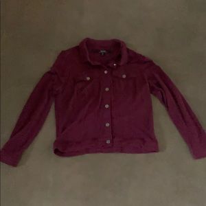 Kensie burgundy sweater